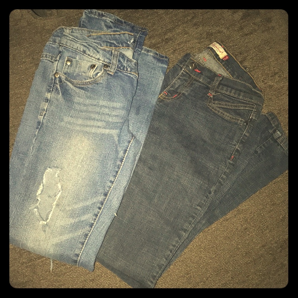 Comfortable blue jeans